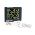 Grow Gadgets Digital Hygrometer with Probe – Monitor Temperature & Humidity