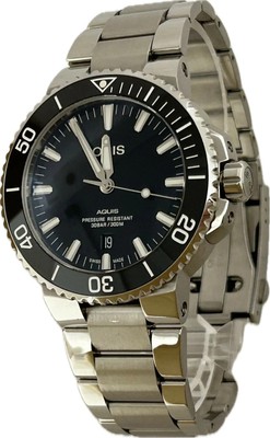 Oris Aquis Date 01 733 7730 4134 Men's Watch Automatic Winding A5211