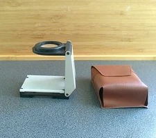 Vintage Soviet 5x Magnifying Glass, Device for Viewing Films and Slides USSR