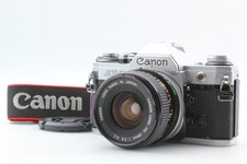  Near MINT Canon AE-1 35mm Film Camera Silver 28mm F2.8 Lens From JAPAN