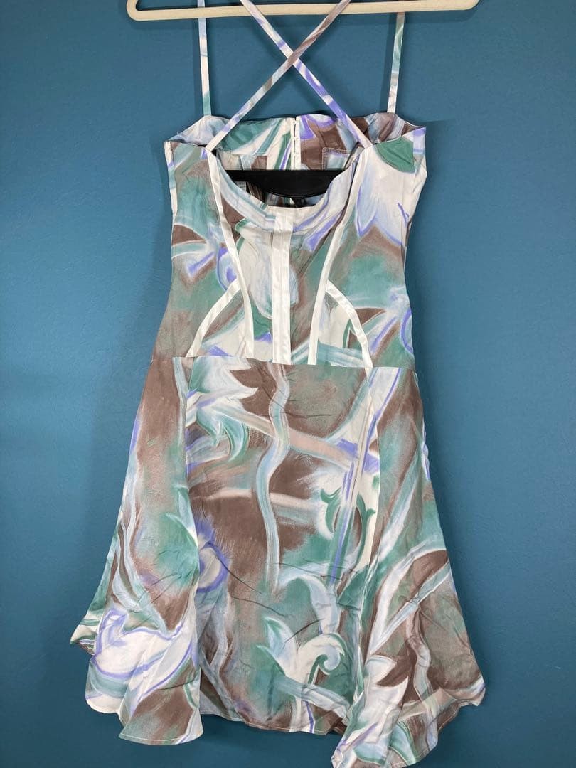 USED [BEAUTIFUL CONDITION] VERSACE DRESS SIZE 40 VERYGOOD thumbnail 5