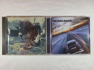 2 CD Lot   Seven Mary Three-American Standard   Nickelback-All The Right Reasons