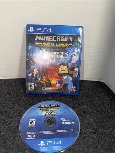 Minecraft: Story Mode The Complete Adventure (PlayStation 4, 2016) Tested