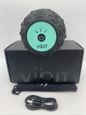Vibit Vibrating Foot Massager Plantar Fasciitis, Pain Relief, Sciatica Black NEW