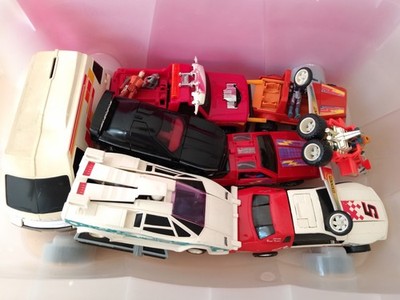 Vintage 1985-1987 Kenner Parker Tot Lot Rare Care Trucks Hong Kong Taiwan