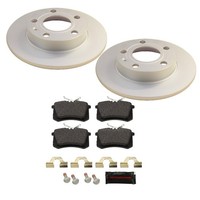 Bremsen Set Hinten FüR 1.6 1.9 TDI 2.0 Audi A4 8E B6 B7 1KD Bremsscheiben KlöTze
