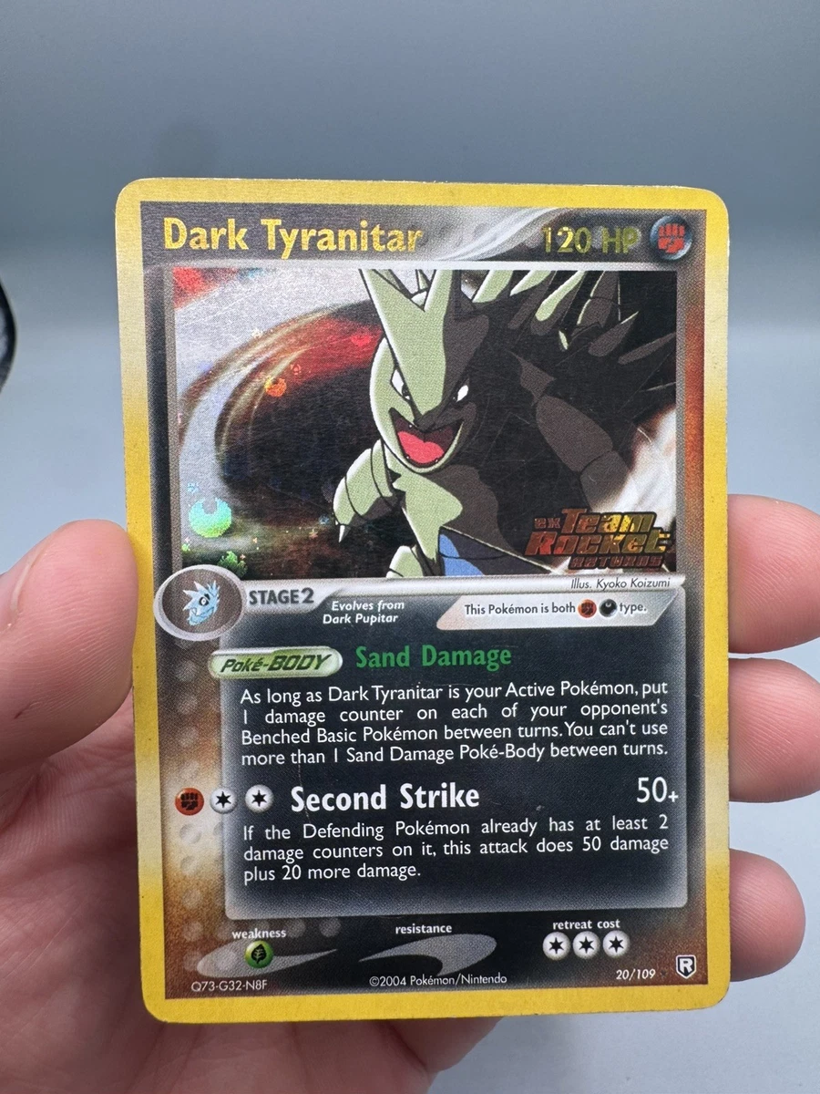 Dark Tyranitar Pokémon TCG Cards for sale