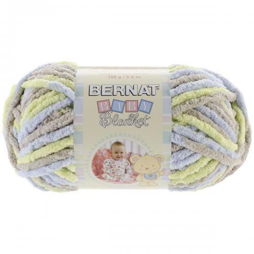 Bernat Baby Blanket Knitting Yarn, 3.5 oz, Gauge 6 Super Bulky, Little Boy Dove eBay