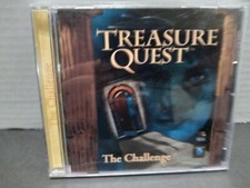 Treasure Quest: The Challenge PC CD-ROM Game, 1996 Disc is LiKeNeW
