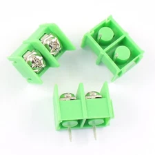 5Pcs 8.5mm Pitch 2 Pin 2 Way Screw Barrier Terminal Block Connector 300V 20A