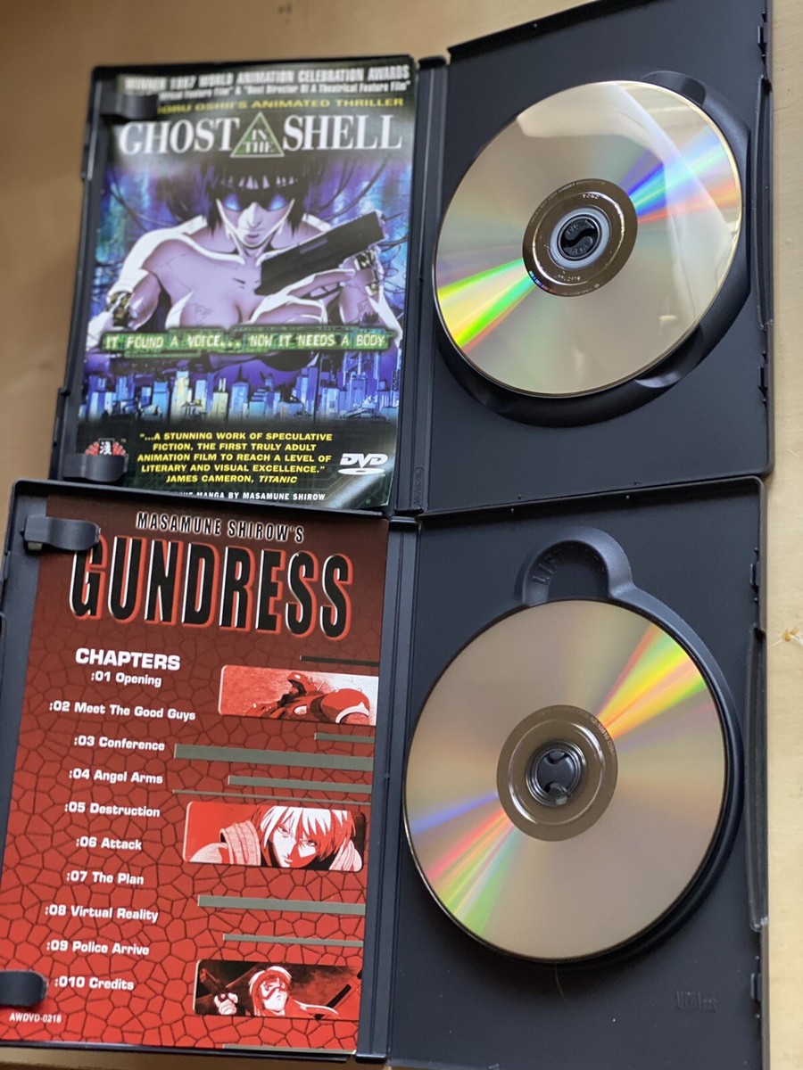 Gundress Anime OVA Movie DVD Masamune Shirow Film AnimeWorks