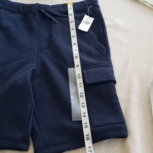 Old Navy - Fleece Cargo Jogger Shorts (at knee) - Youth L (10-12) - Picture 7 of 12