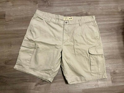 Redhead Mens Casual Cargo Shorts, Tan Size 44