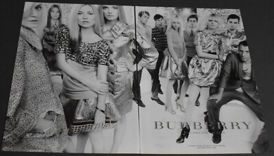 2007 Print Ad Burberry Yves Saint Laurent Heels Beauty Fashion