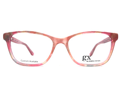 GX by Gwen Stefani Kids Eyeglasses Frames GX840 MUL Pink Cat Eye 52-16-135