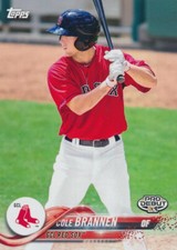2018 Topps Pro Debut #143 Cole Brannen Rookie Boston Red Sox