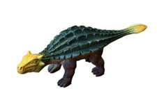 Dinosaur Ankylosaurus Action Figure Realistic 6 Inch Plastic Kids Toy 2000s