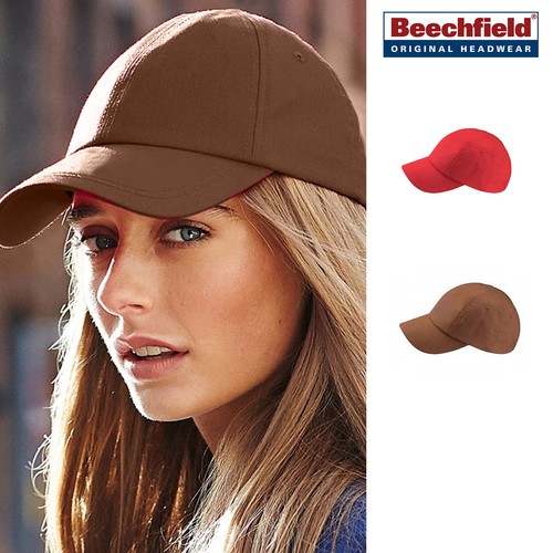 Beechfield Organic Cotton 6 Panel Cap 