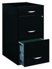 3-Drawers Metal Vertical Filing Cabinet Storage Office Home Organizer File 18"W