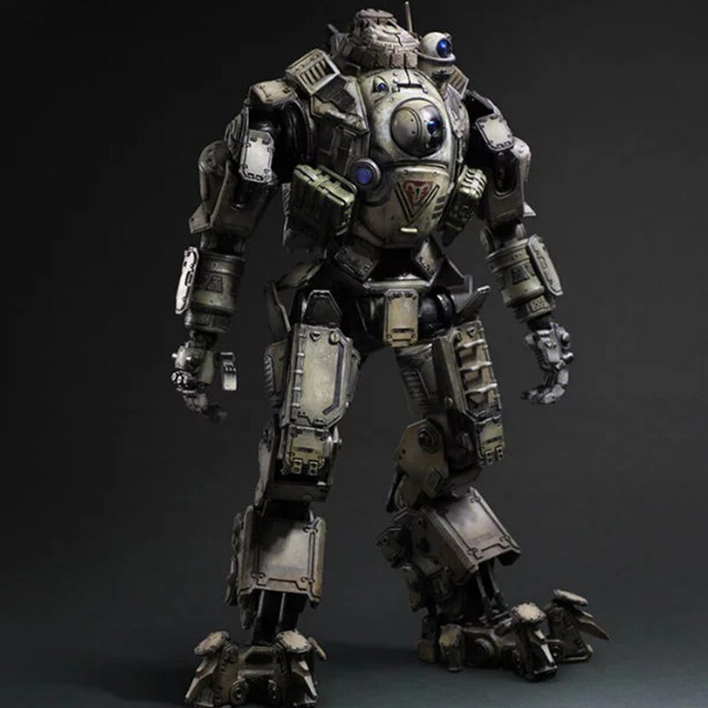 Play Arts Kai Atlas Titanfall Armor Robot Variable Statue