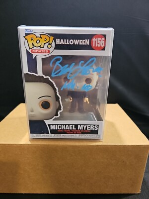 Brad Loree Michael Myers Signed Funko Pop 1156 OC COA Halloween Horror Autograph