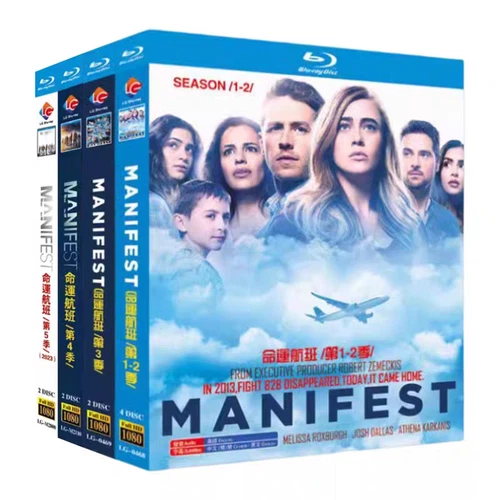 Manifest Season 1-5     10-Discs All Region Free New Boxed Sealed