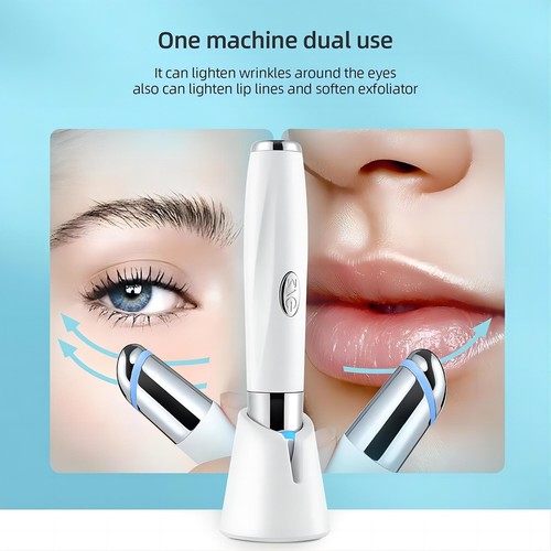 5 in 1 Eye Massager Wand Red Light Therapy for Dark Circles Puffiness Tool - Picture 9 of 24