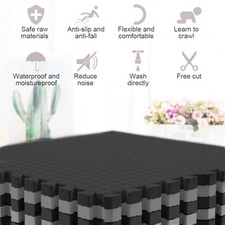 24pcs Interlocking Heavy Duty EVA Foam Gym Flooring Mat Floor Mats Tiles 60x60cm — image 12