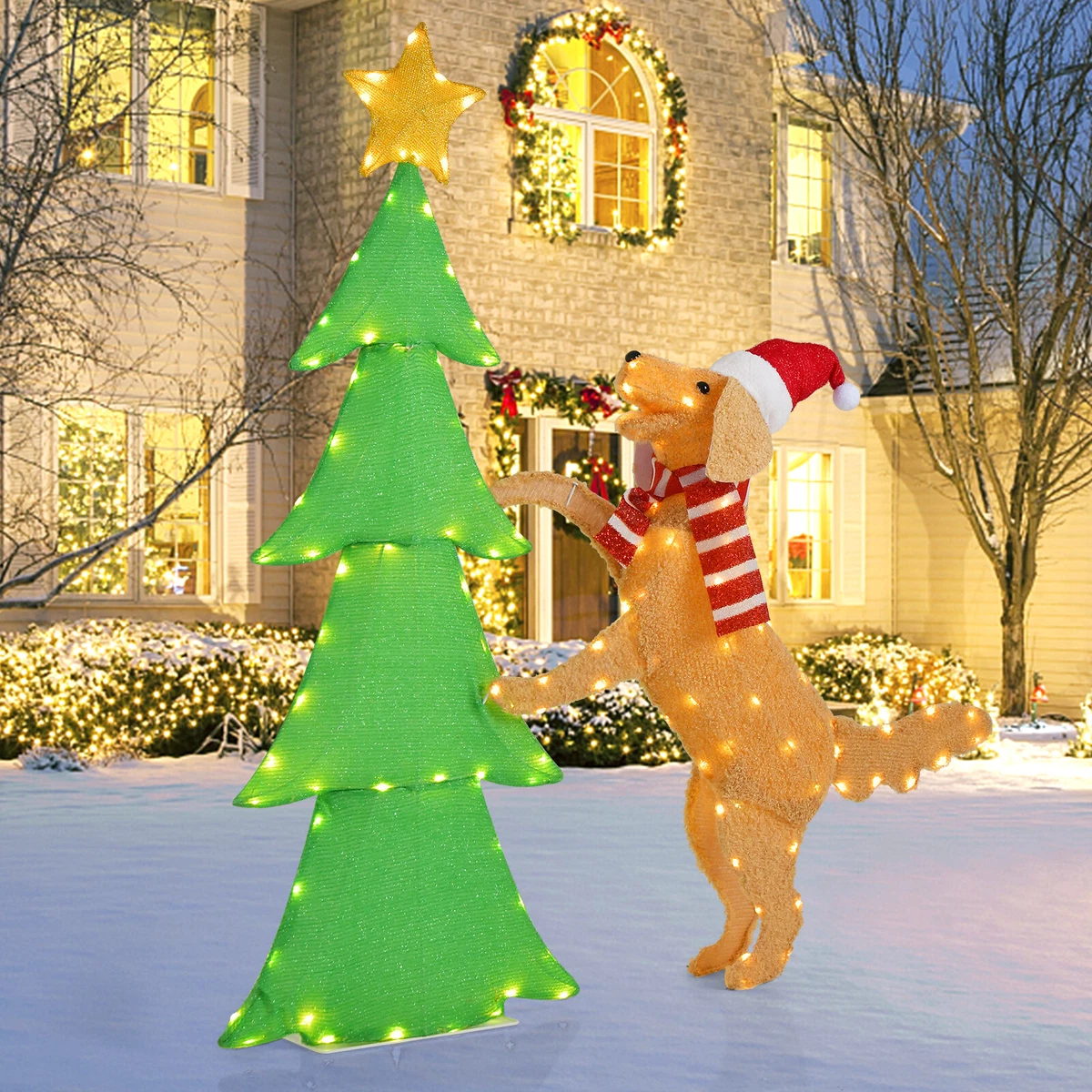 4 foot outdoor christmas tree deals