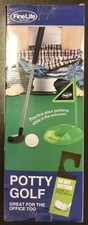 POTTY GOLF Table Top Games Finelife Products COMPLETE -multiuse-