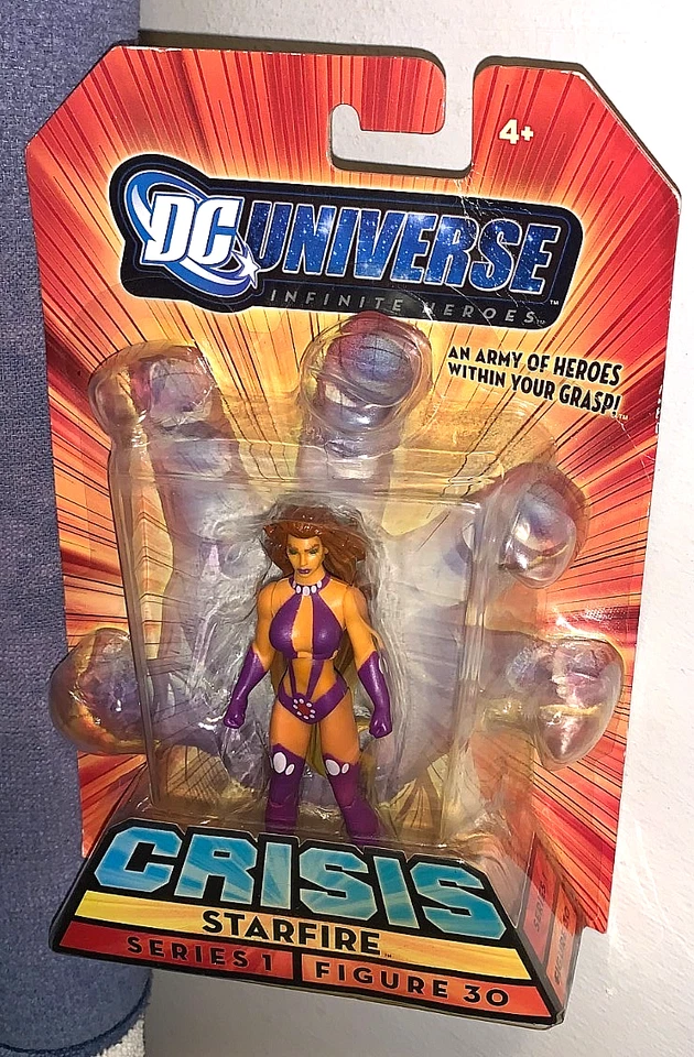 DC UNIVERSE INFINITE HEROES CRISIS STARFIRE SERIE 1 FIGURA 30 4" FIGURA. RARO! Difícil de encontrar Foto 4 de 4