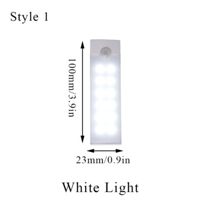 Led-Lichtleiste Mit Pir-Bewegungssensor Wiederaufladbar Über Usb Magnetisch Neu