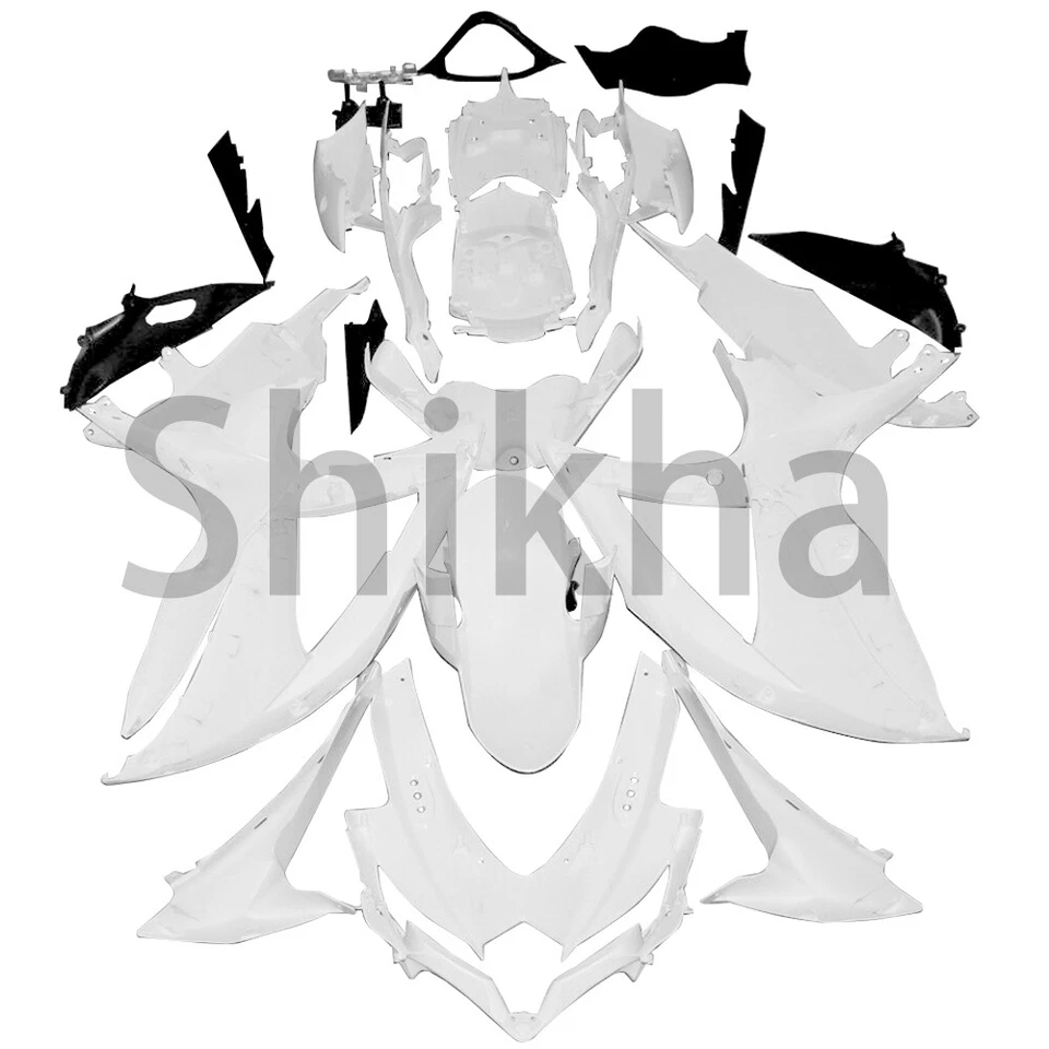 ABS Injection Bodywork Fairing Kit For Suzuki GSXR600 GSXR750 2008-2010 2009 K8 - Image 4 of 4