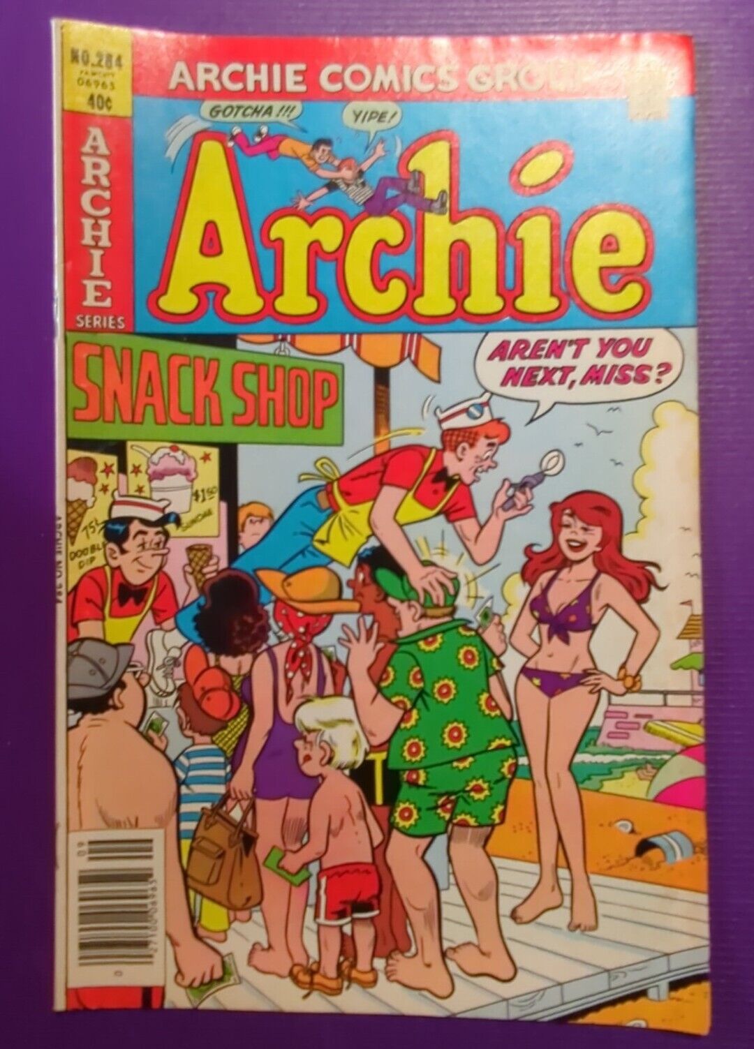 Archie NO. 284 Comic Book In Like New Condition