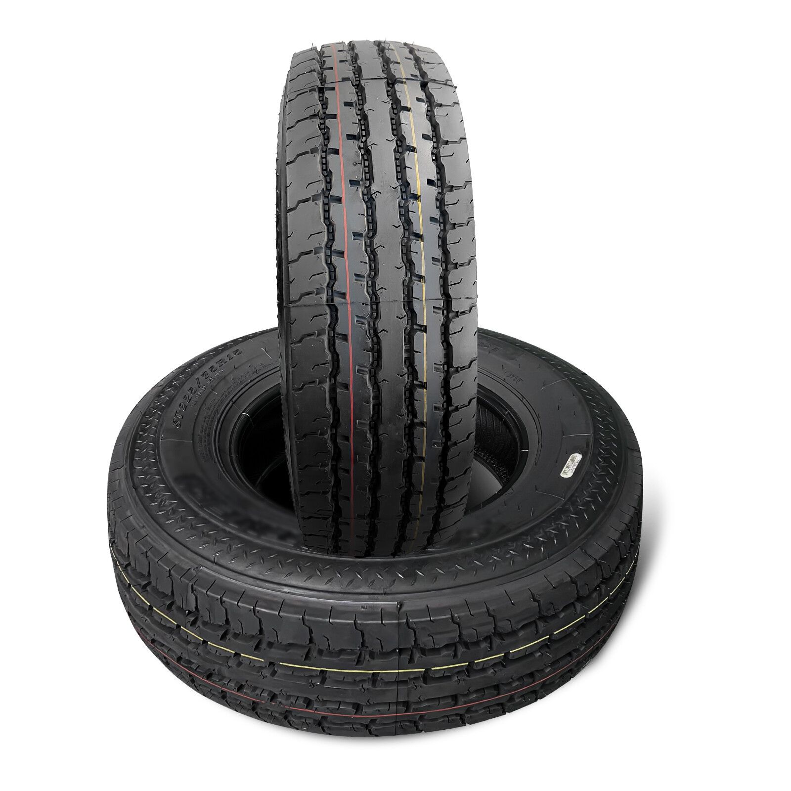 New ST225/75R15 Trailer Tires 12 Ply ST Radial All Steel 121/117L Load