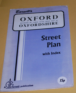 Barnett's Oxford Street Plan con indice anni '70??