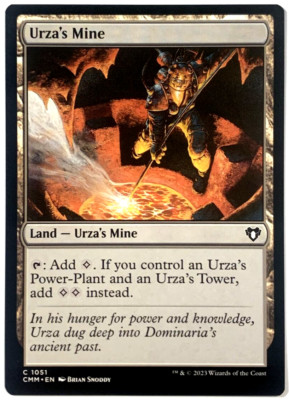 MTG Urza's Mine Commander Masters 1051 Pack Fresh