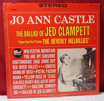 Jo Ann Castle   The Ballad Of Jed Clampett - 1963 Dot Records DLP 25511