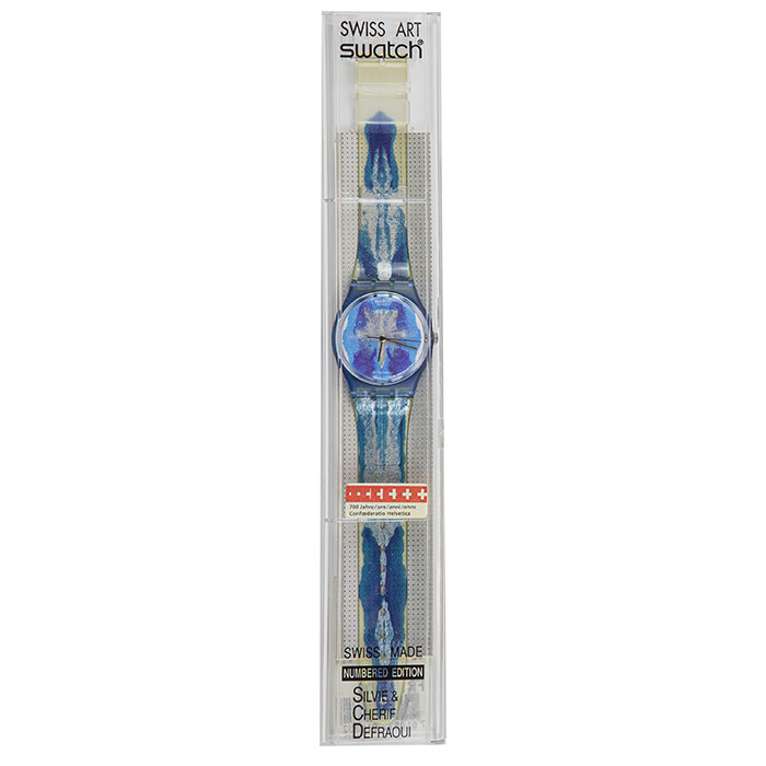 MINT* 1991 Swatch Artists TEST GZ118 Watch by Cherif  display picture 3