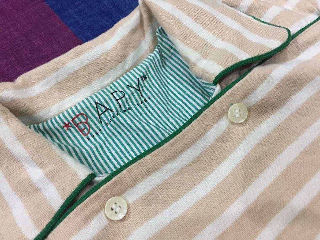 Bapy By Bathing Ape Japan Niggo Stripe Sailor Collar