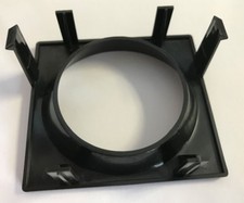 Volvo 240 Instrument Cluster Bezel Small Gauge Surround Speedometer Dash 1259730