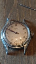 Technos 1950s Manual Winding Men's Watch Working Rare 32mm