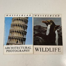 Hasselblad Photography Instructional Guides Lot of 2 Booklets
