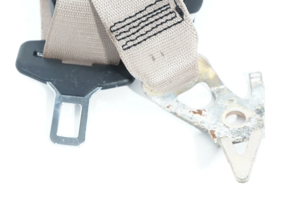 94-99 MERCEDES S420 S500 W140 TRASERO DERECHO PASO LATERAL CINTURÓN RETRACTOR BEIGE OEM Foto 3 de 4