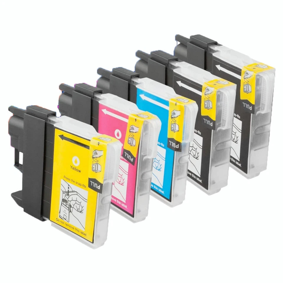 Patronen für Brother LC-980 DCP-145C 165C 167C 195C 375CW MFC-250C 255CW 290C - Bild 2 von 4