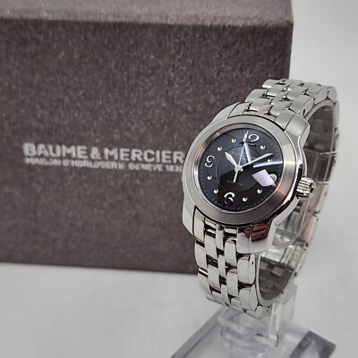 Baume & Mercier Capeland Lady s Automatic Watch Stainless Steel MOA08275