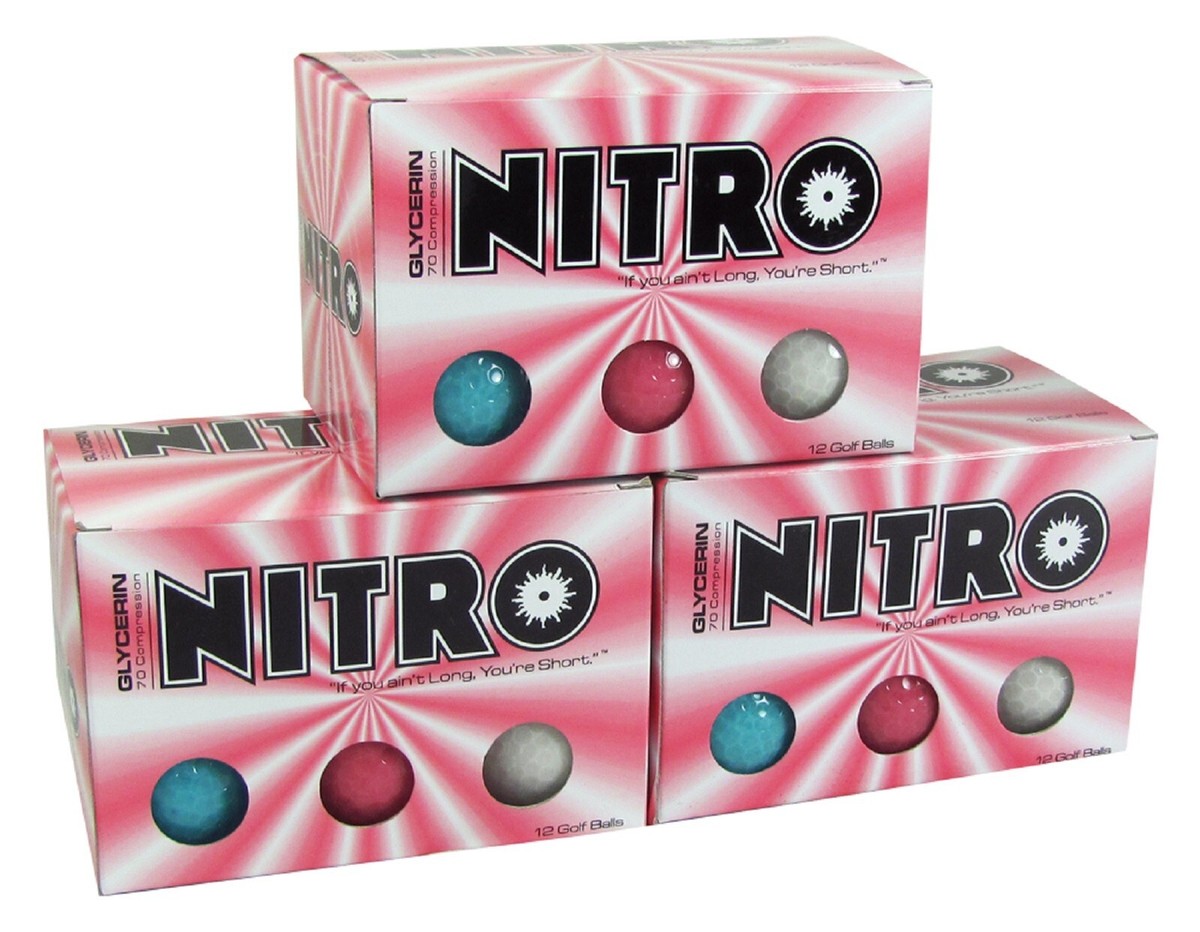 2 Dz Brand NEW Nitro Glycerin BLUE PINK & WHITE COLOR Crystal