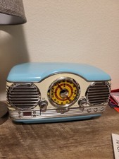 Retro Radio Nostalgic Cd Player W Am/Fm Tuner Portable