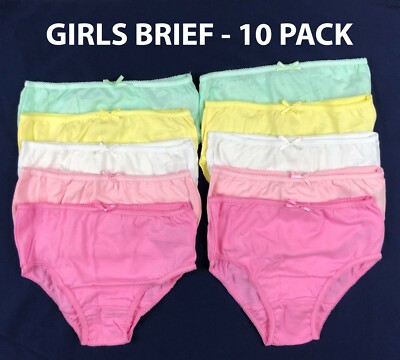 PAQUETE DE CALZONCILLOS PARA NIÑAS ROPA INTERIOR 100% PRIMARK 2 | eBay