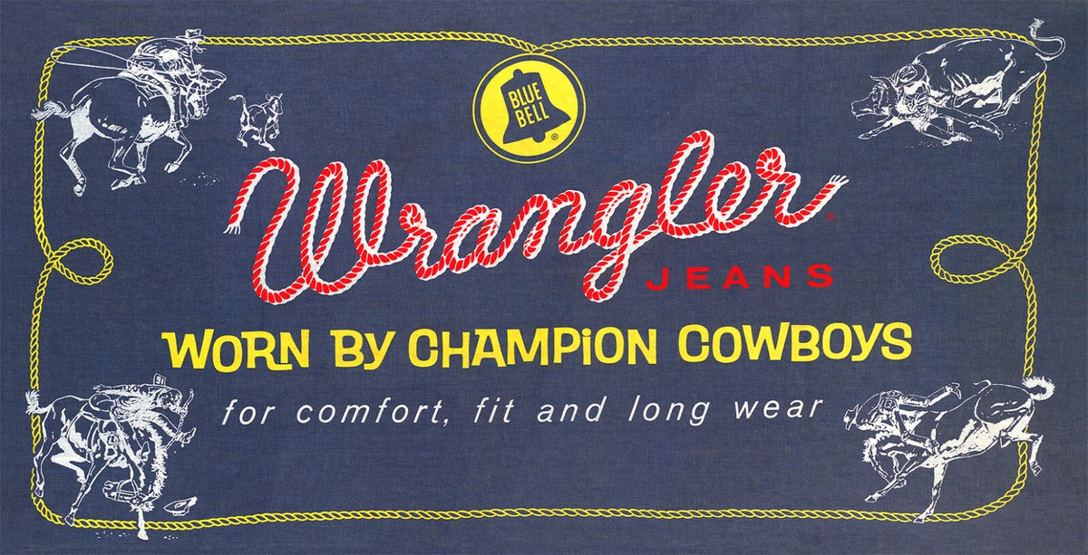 WRANGLER JEANS ADVERTISING SIGN | eBay